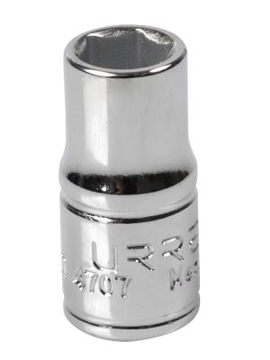 4707.jpg 4707 - Dado cuadro de 1/4", 6 puntas, en pulgadas, 7/32" Urrea