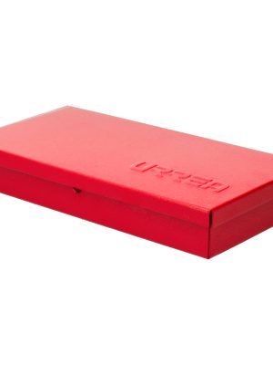 4725 - Caja metálica usos múltiples color rojo 4" x 9" x 1" Urrea