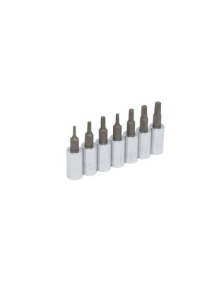 4739C - Juego de dados con punta torx cuadro de 1/4", 7 piezas Urrea