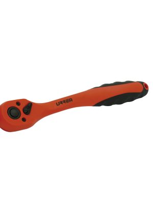 4749G - Matraca reversible acodadadas, quick release, para dado cuadro de 1/4" Urrea