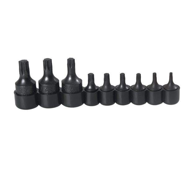 4752W - Juego de dados con punta torx cuadro de 1/4" y 3/8", 9 piezas Urrea