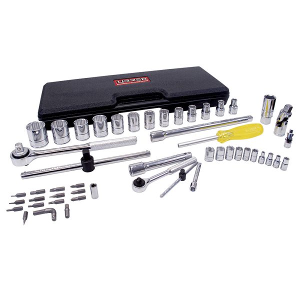 4754PM.jpg 4754PM - Juego de dados y accesorios cuadro de 1/4" y 1/2" métrico, 50 piezas Urrea