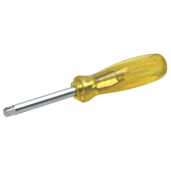 4769 - Destornillador con mango ámbar para dado cuadro de 1/4", 3" Urrea