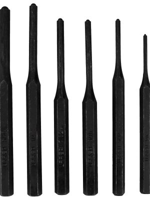 47B - Juego de punzones, botadores rectos, 6 piezas Urrea