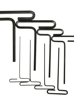 4966.jpg 4966 - Juego de llaves hexagonales cortas tipo "T", métricas, 8 piezas en blíster Urrea