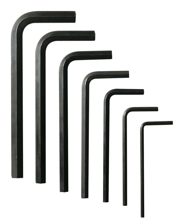 4977M - Juego de llaves hexagonales tipo "L", métricas, 7 piezas Urrea