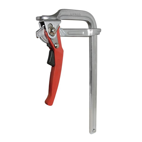 4FM12 - Prensa tipo "F" de 11-1/2" acero al carbón con sistema de matraca Urrea