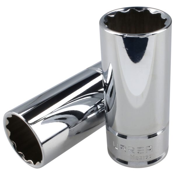 5030 - Dado largo cuadro de 3/8", 12 puntas, en pulgadas, 15/16" Urrea