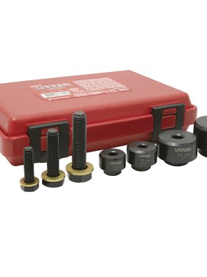 50900 - Juego de sacabocados para láminas de 5/8" a 1-1/4", 7 piezas Urrea