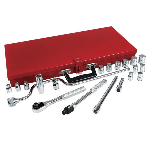 5200M.jpg 5200M - Juego de dados y accesorios cuadro de 3/8" métrico, 21 piezas Urrea