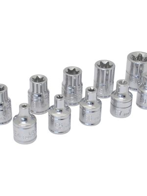 5200TX.jpg 5200TX - Juego de dados torx hembra cuadro de 3/8", 10 piezas Urrea