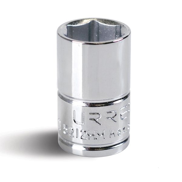 5212HM - Dado cuadro de 3/8", 6 puntas, métrico, 12 mm Urrea