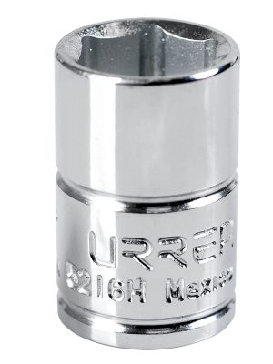 5216H - Dado cuadro de 3/8", 6 puntas, en pulgadas, 1/2" Urrea