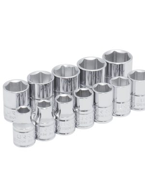 52212.jpg 52212 - Juego de dados cuadro de 3/8", 6 puntas, métricos, 12 piezas Urrea