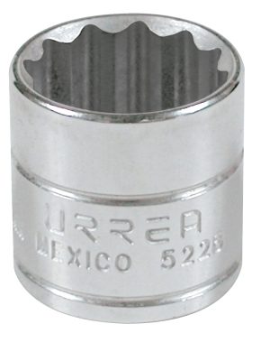 5228.jpg 5228 - Dado cuadro de 3/8", 12 puntas, en pulgadas, 7/8" Urrea