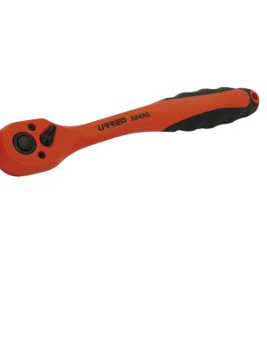 5249G - Matraca reversible acodadadas, quick release, para dado cuadro de 3/8" Urrea