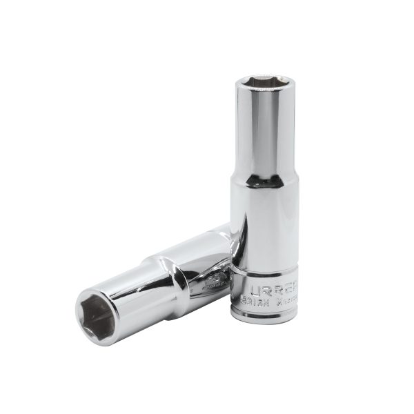 5318H.jpg 5318H - Dado largo cuadro de 1/2", 6 puntas, en pulgadas, 9/16" Urrea