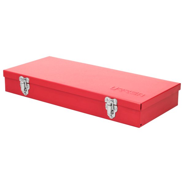 5396 - Caja metálica usos múltiples color rojo 14" x 6" x 2" Urrea