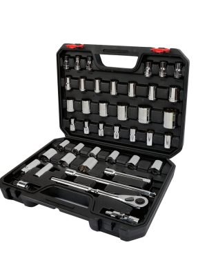 5400CB - Juego de dados y accesorios cuadro de 1/2" combinado, 42 piezas Urrea