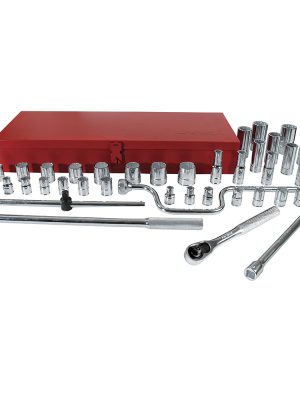 5400G - Juego de dados y accesorios cuadro de 1/2" en pulgadas, 43 piezas Urrea