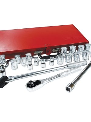 5400M.jpg 5400M - Juego de dados y accesorios cuadro de 1/2" métrico, 29 piezas Urrea