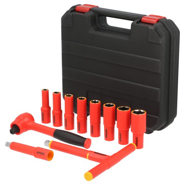 5400MVI.jpg 5400MVI - Juego de dados y accesorios cuadro de 1/2" métricos para 1000 V, 11 piezas Urrea