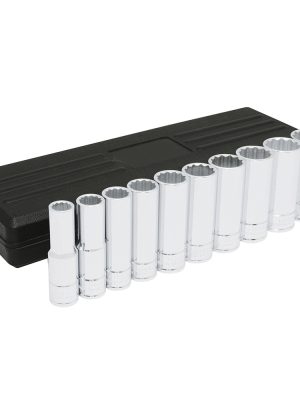 5400PHM.jpg 5400PHM - Juego de dados largos cuadro de 1/2", 12 puntas, métricos, 10 piezas Urrea