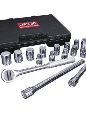 5400PM.jpg 5400PM - Juego de dados y accesorios cuadro de 1/2" métrico, 17 piezas Urrea