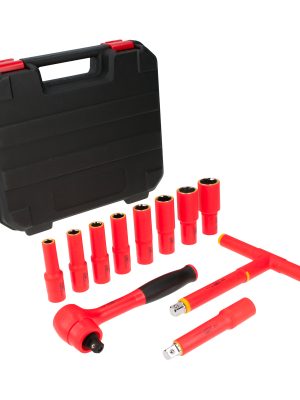 5400VI.jpg 5400VI - Juego de dados y accesorios cuadro de 1/2" en pulgadas para 1000 V, 11 piezas Urrea