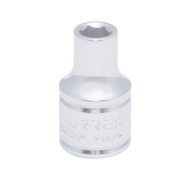 5408HM - Dado cuadro de 1/2", 6 puntas, métrico, 8 mm Urrea