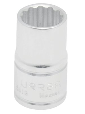 5418.jpg 5418 - Dado cuadro de 1/2", 12 puntas, en pulgadas, 9/16" Urrea