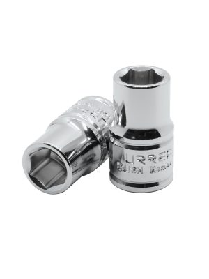 5418H - Dado cuadro de 1/2", 6 puntas, en pulgadas, 9/16" Urrea