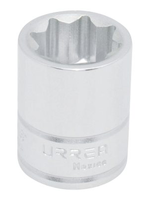 5420S - Dado cuadro de 1/2", 8 puntas, en pulgadas, 5/8" Urrea