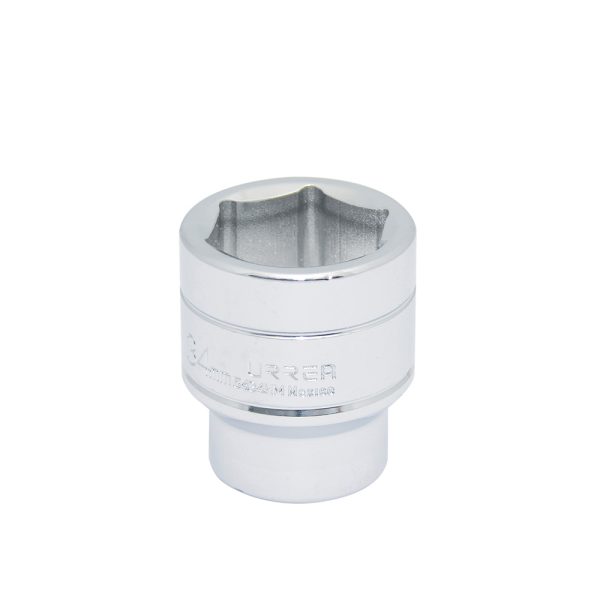 5434HM - Dado cuadro de 1/2", 6 puntas, métrico, 34 mm Urrea