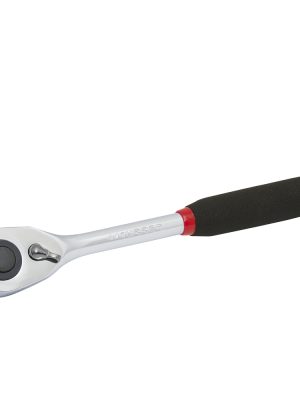 5449H - Matraca reversible con mango rubber grip, quick release, para dado cuadro de 1/2" Urrea