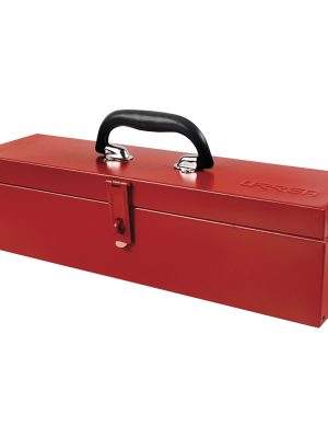 5493 - Caja metálica usos múltiples color rojo 17" x 4" x 4" Urrea