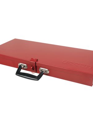 5495 - Caja metálica usos múltiples color rojo 19" x 8" x 1" Urrea