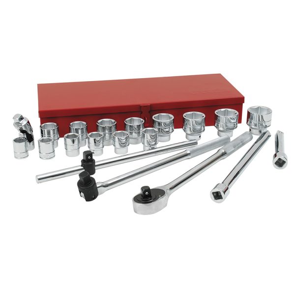 55102H.jpg 55102H - Juego de dados y accesorios cuadro de 3/4" en pulgadas, 21 piezas Urrea