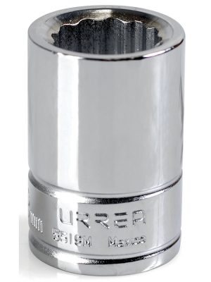 5519M - Dado cuadro de 3/4", 12 puntas, métrico, 19 mm Urrea