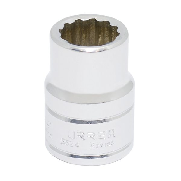 5524 - Dado cuadro de 3/4", 12 puntas, en pulgadas, 3/4" Urrea