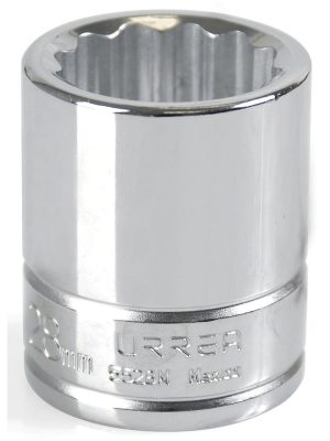 5528M - Dado cuadro de 3/4", 12 puntas, métrico, 28 mm Urrea