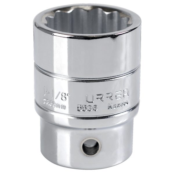 5536.jpg 5536 - Dado cuadro de 3/4", 12 puntas, en pulgadas, 1-1/8" Urrea