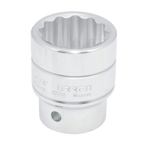 5540 - Dado cuadro de 3/4", 12 puntas, en pulgadas, 1-1/4" Urrea