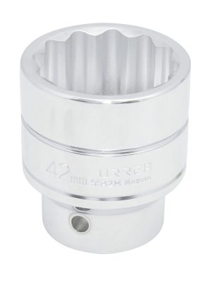 5542M - Dado cuadro de 3/4", 12 puntas, métrico, 42 mm Urrea