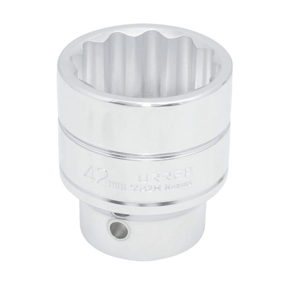 5542M - Dado cuadro de 3/4", 12 puntas, métrico, 42 mm Urrea