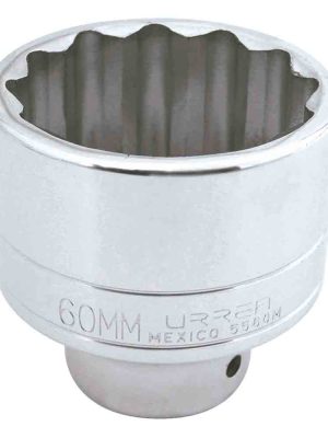 5560M - Dado cuadro de 3/4", 12 puntas, métrico, 60 mm Urrea