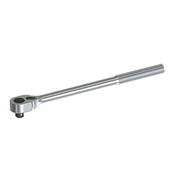 5649.jpg 5649 - Matraca reversible cromada, quick release, para dado cuadro de 3/4" Urrea