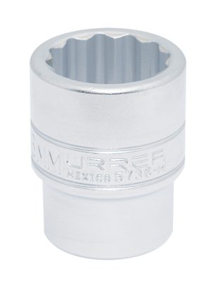 5736M - Dado cuadro de 1", 12 puntas, métrico, 36mm Urrea