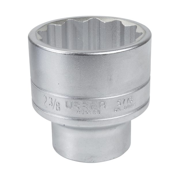 5776 - Dado cuadro de 1", 12 puntas, en pulgadas, 2-3/8" Urrea
