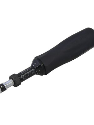 6107B.jpg 6107B - Destornillador de torque microajustable con mango plástico cuadro de 1/4", 5-25 in-lb Urrea
